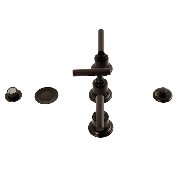 ThreeHandle Bidet Faucet, Oil Rubbed Bronze